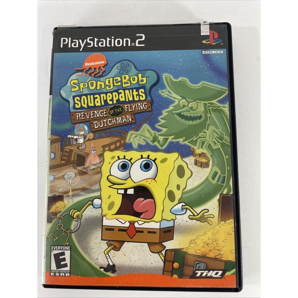 SpongeBob SquarePants: Revenge of the Flying Dutchman (PlayStation 2 PS2) CIB